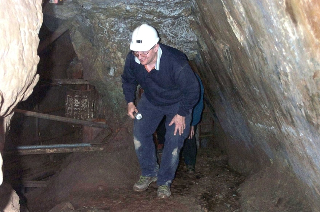 In Blue Shaft passage